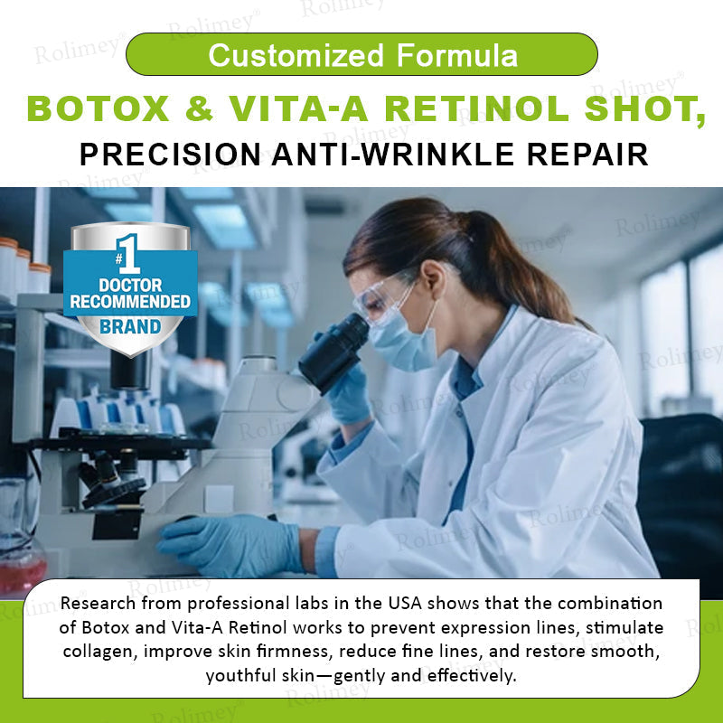 ❤️ ✨Made and shipped from Australia 💫Rolimey® Botox & Vita-A Retinol Shot Wrinkle-Lift Tightening cream - Last Day Promotion 50% OFF