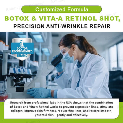 ❤️ ✨Made and shipped from Australia 💫Rolimey® Botox & Vita-A Retinol Shot Wrinkle-Lift Tightening cream - Last Day Promotion 50% OFF