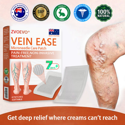 👨‍⚕️🌿Zvoevo® Vein Ease Microneedle Care Patch(For Spider Veins, Varicose Veins, Swelling & Leg Fatigue) - Last Day Promotion 50% OFF