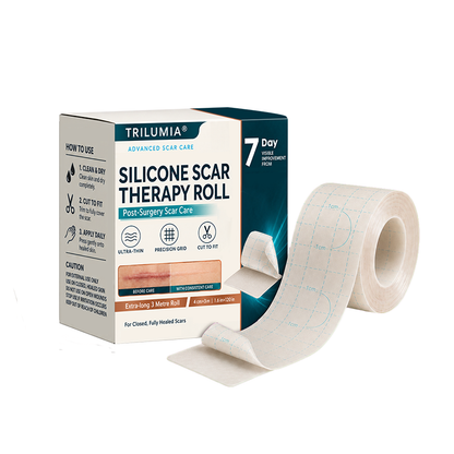 🇦🇺🎁🧚TRILUMIA® SILICONE SCAR THERAPY ROLL Help Soften, Flatten & Improve the Appearance of Raised Scars