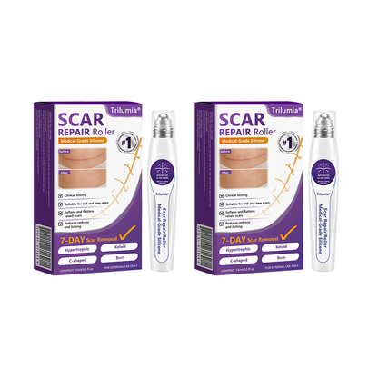 🇦🇺👨‍⚕️Trilumia® Medical-Grade Silicone Scar Repair Roller (For Raised, Red, Firm, Tight & Discoloured Surgical Scars)