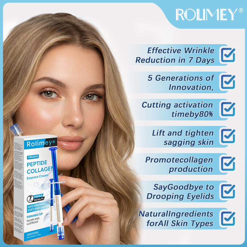 💫💫 Rolimey® Polypeptide Collagen Elastic Essence Cream ⏳(Age-Defying & Wrinkle-Smoothing with Anti-Glycation Support)