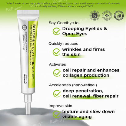 ❤️ ✨Made and shipped from Australia 💫Rolimey® Botox & Vita-A Retinol Shot Wrinkle-Lift Tightening cream - Last Day Promotion 50% OFF