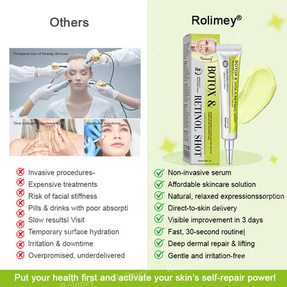 ❤️ ✨Made and shipped from Australia 💫Rolimey® Botox & Vita-A Retinol Shot Wrinkle-Lift Tightening cream - Last Day Promotion 50% OFF