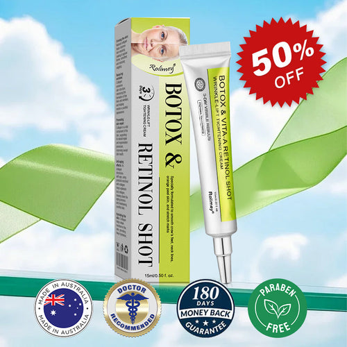 ❤️ ✨Made and shipped from Australia 💫Rolimey® Botox & Vita-A Retinol Shot Wrinkle-Lift Tightening cream - Last Day Promotion 50% OFF