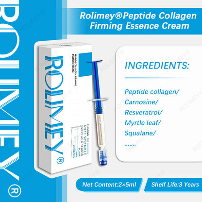 ⏳💫 Rolimey® Polypeptide Collagen Elastic Essence Cream ⏳(Age-Defying & Wrinkle-Smoothing with Anti-Glycation Support)