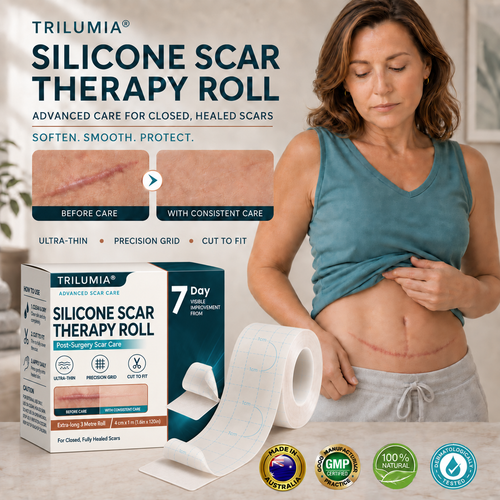 🇦🇺🎁🧚TRILUMIA® SILICONE SCAR THERAPY ROLL Help Soften, Flatten & Improve the Appearance of Raised Scars